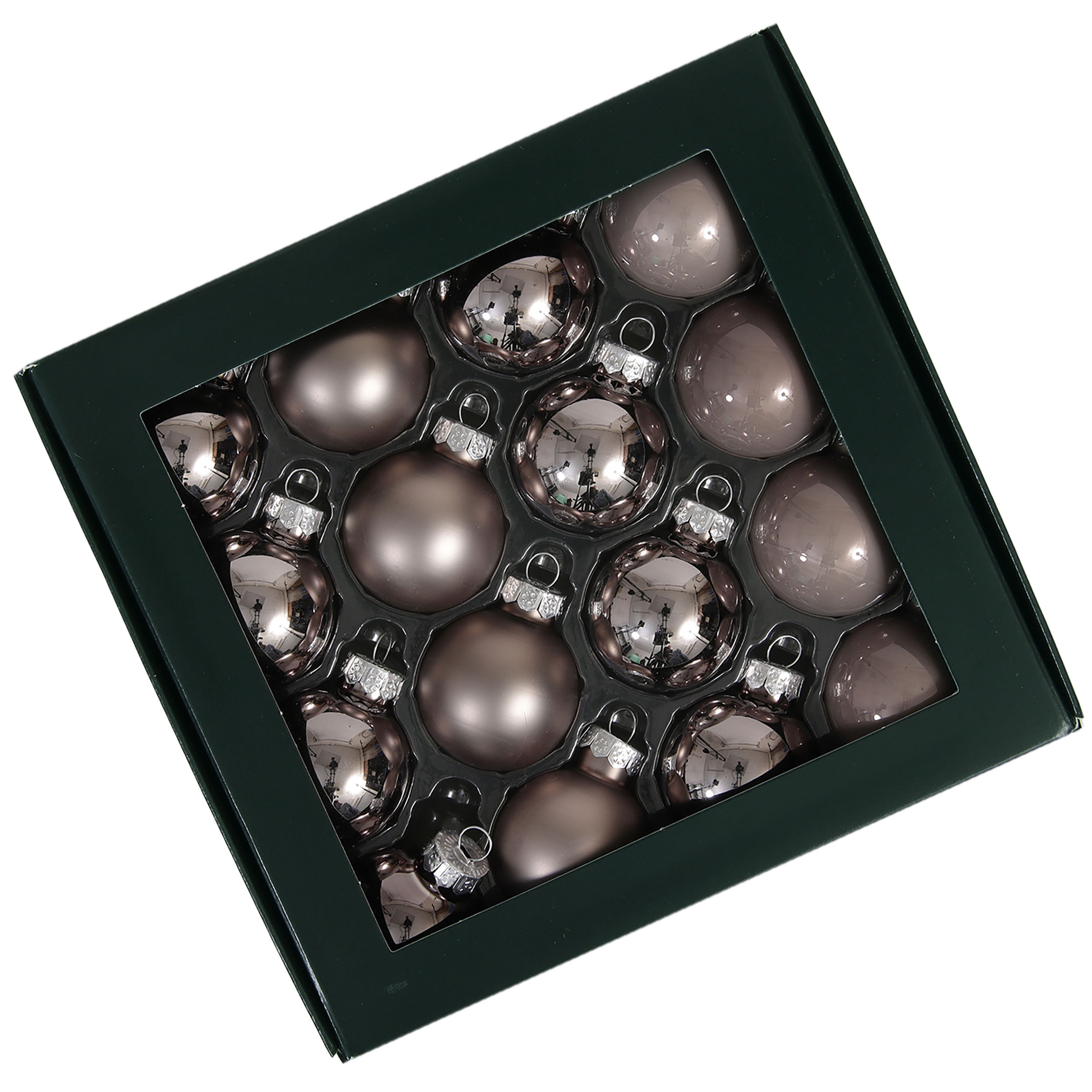 Kleine Baumkugeln aus Glas 25 mm oder 30 mm