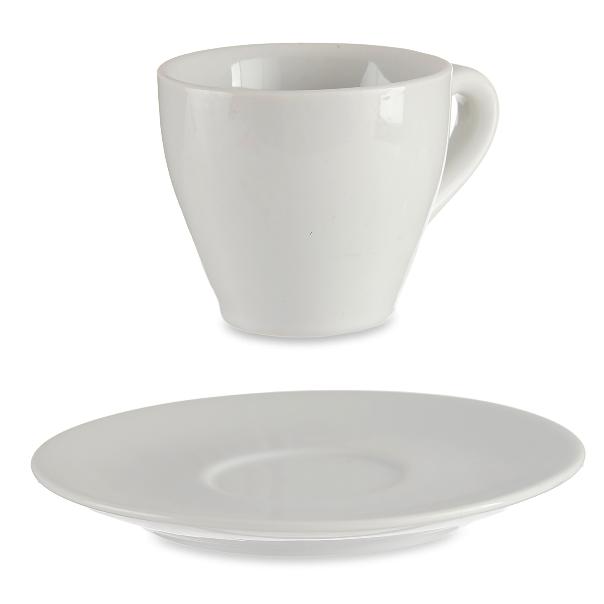 Stilvolles 12-teilige Kaffeetassen Set aus Porzellan