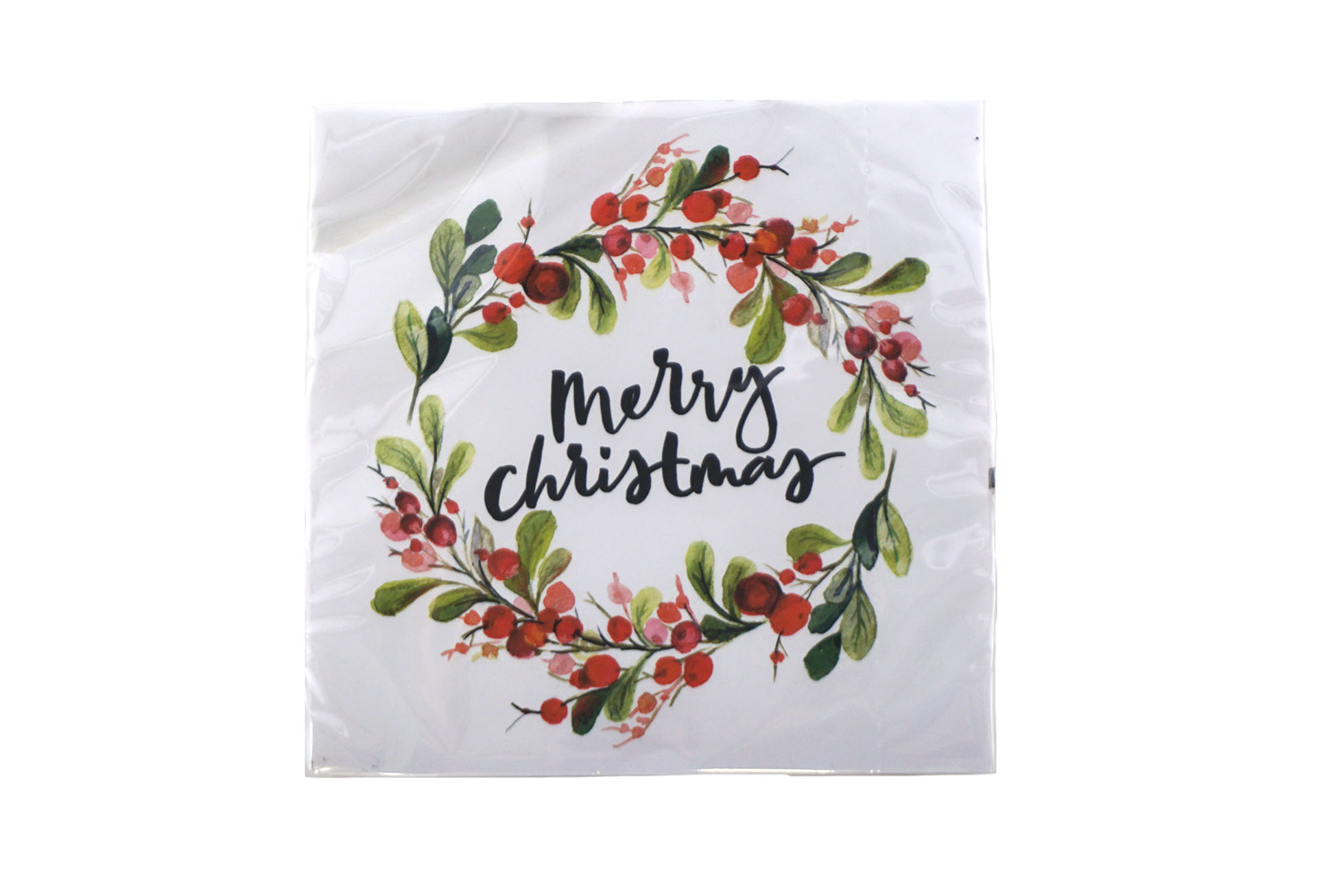 Servietten aus Papier mit weihnachtlichen Motiven 3-lagig - 33 cm
